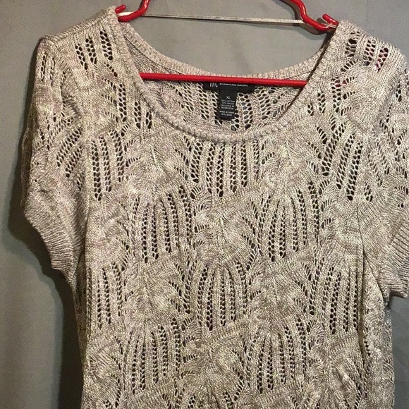 INC INTERNATIONAL CONCEPTS sweater XL grayish brn - Picture 2 of 6